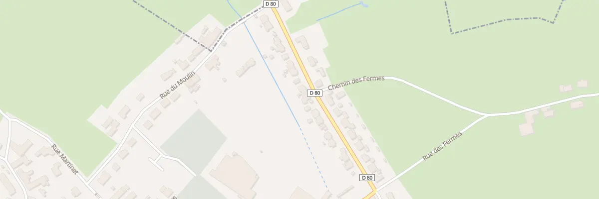 Plan du 41 Rue de Ramousies à Sains-du-Nord