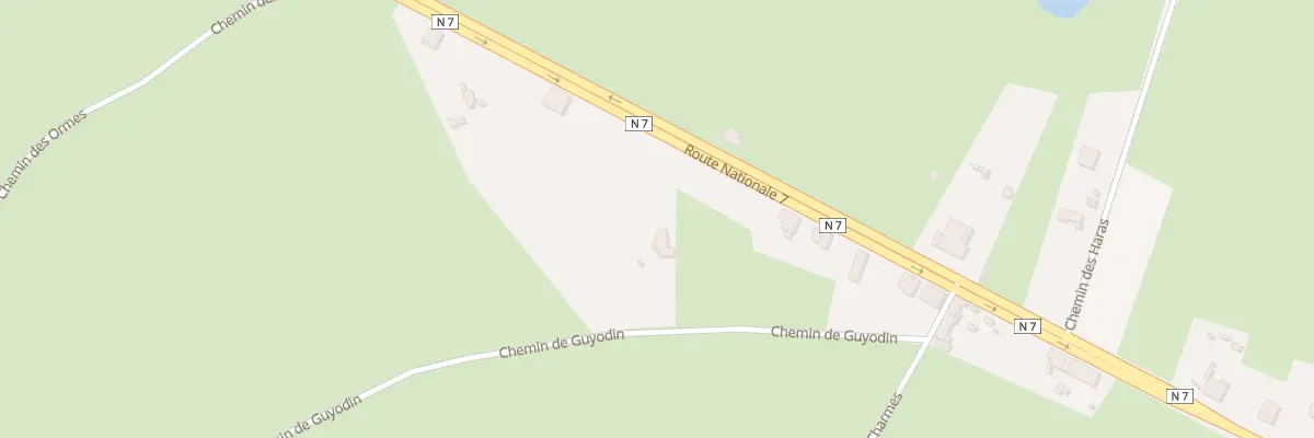 Plan du 1125 Chem de Guyodin à Saint-Romain-la-Motte