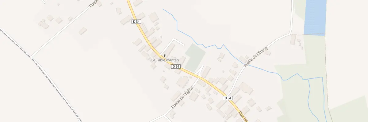 Plan du 35 Rue Principale à Crésantignes