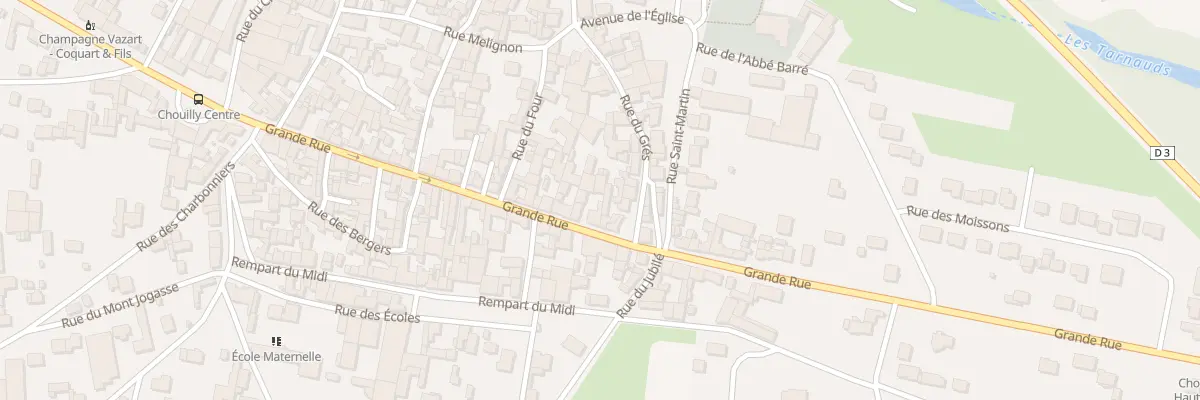 Plan du 69 Rue Gde Rue à Chouilly