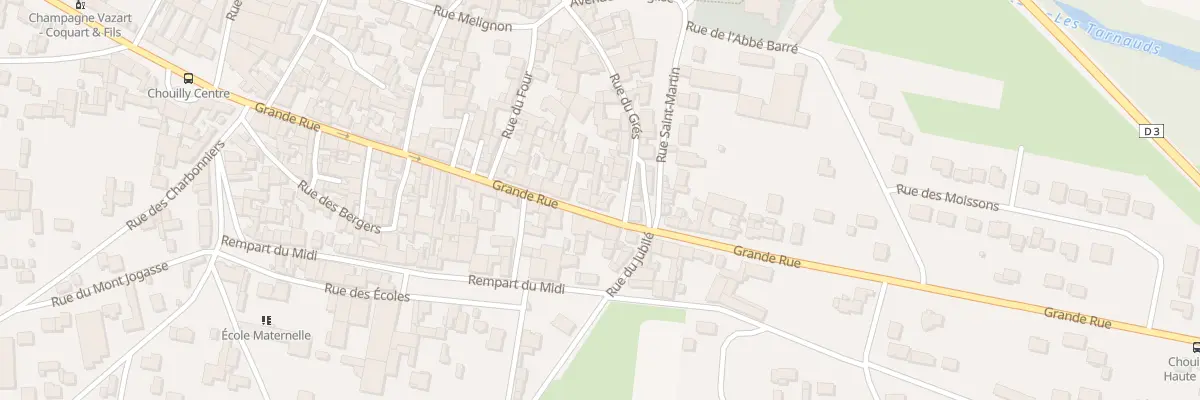 Plan du 71 Rue Grande Rue à Chouilly