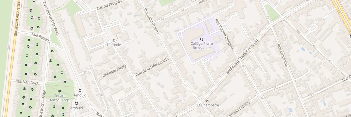 Plan du 74 Rue Saint-Thierry à Reims
