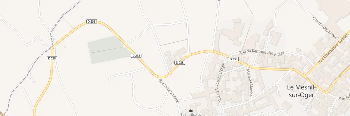 Plan du 38 Rue du Grand-Mont au Mesnil-sur-Oger