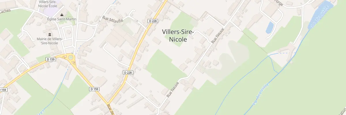 Plan du 9B Rue Neuve à Villers-Sire-Nicole