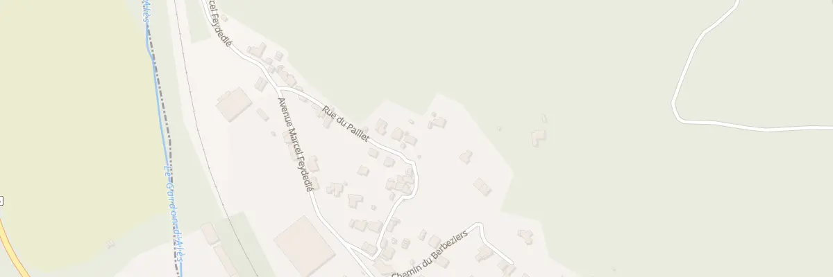 Plan du 7 Rue du Paillet à La Grand-Combe