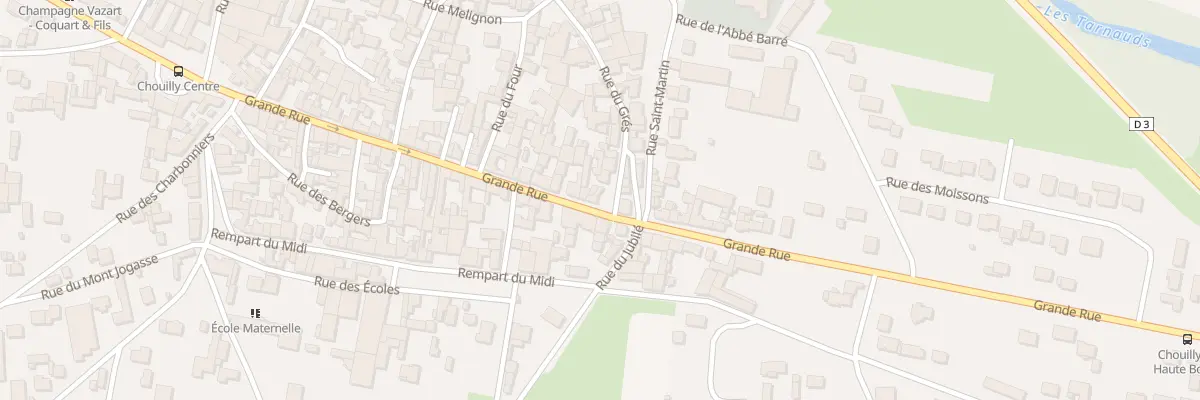 Plan du 71B Rue Grande Rue à Chouilly