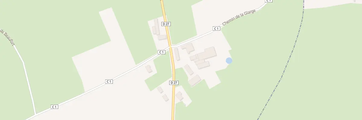 Plan du 5 Rue de Solre le Chateau à Damousies