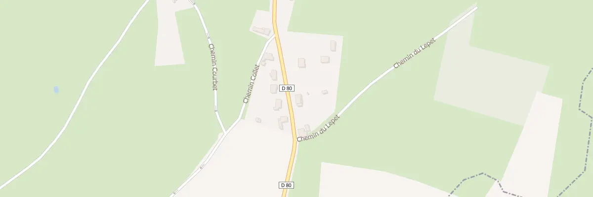 Plan du 41 Rte de Felleries à Beugnies