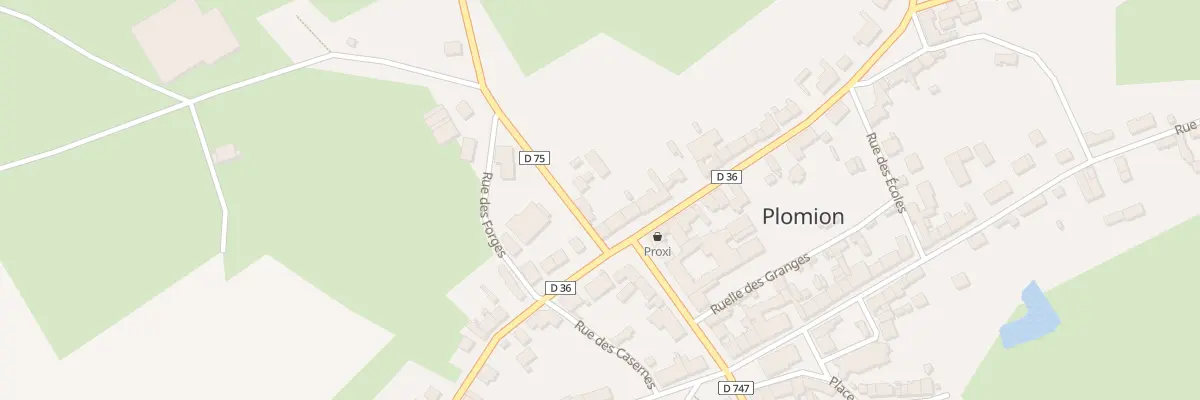 Plan du 73 Rue du Gen Leclerc à Plomion