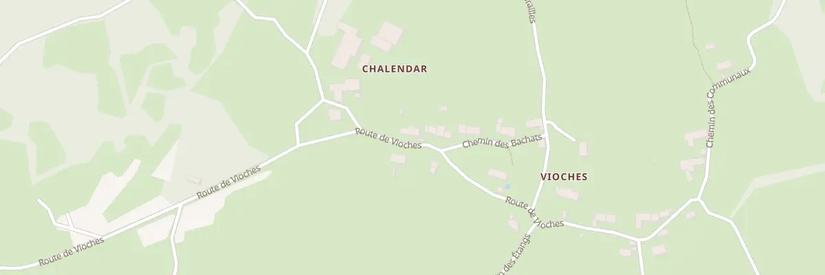 Plan du 5071 Vioche à Mézères
