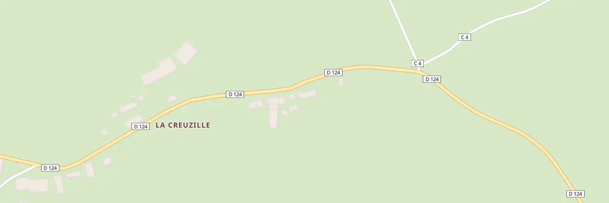 Plan du 1016 Rte de Creuzille à Millay