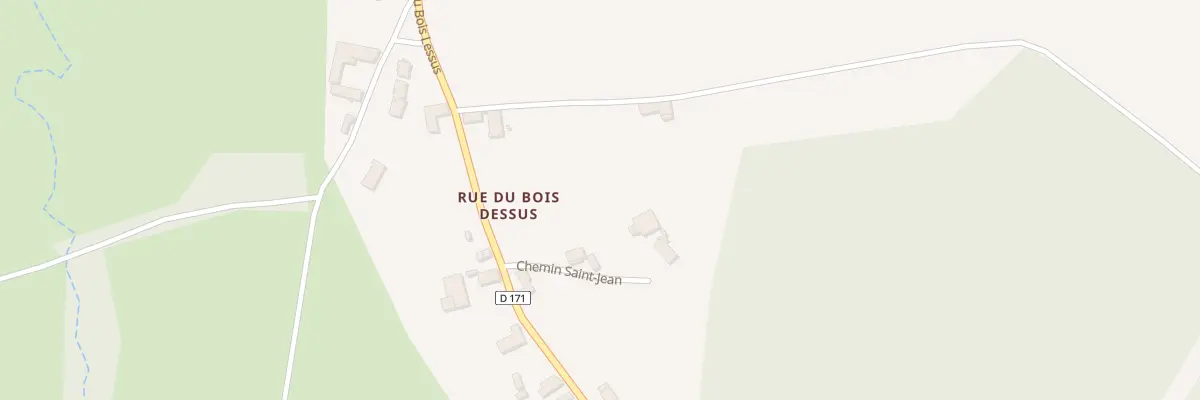 Plan du 3 Che St Jean à Vanlay