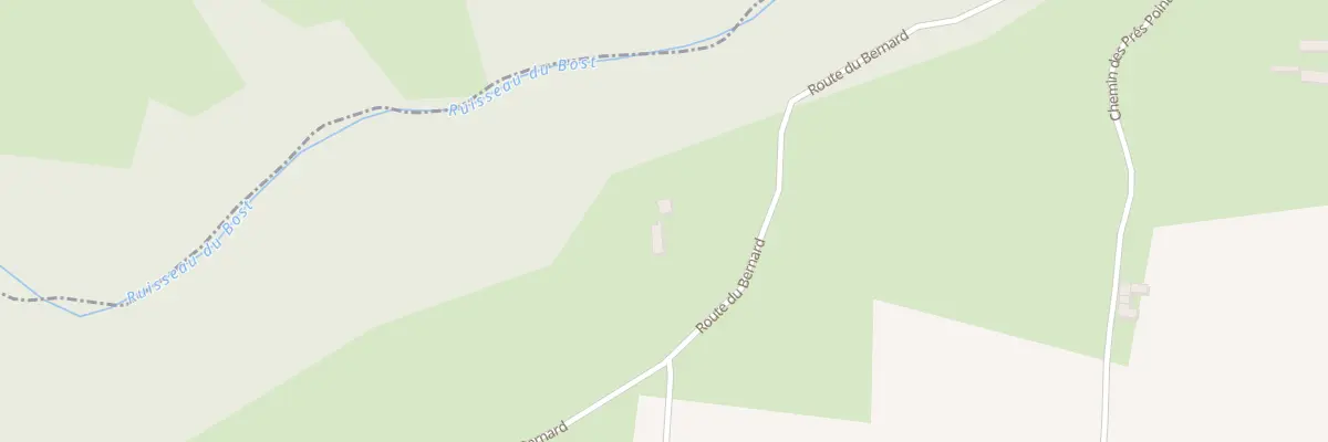 Plan du 534 Rte du Bernard à Bussy-Albieux