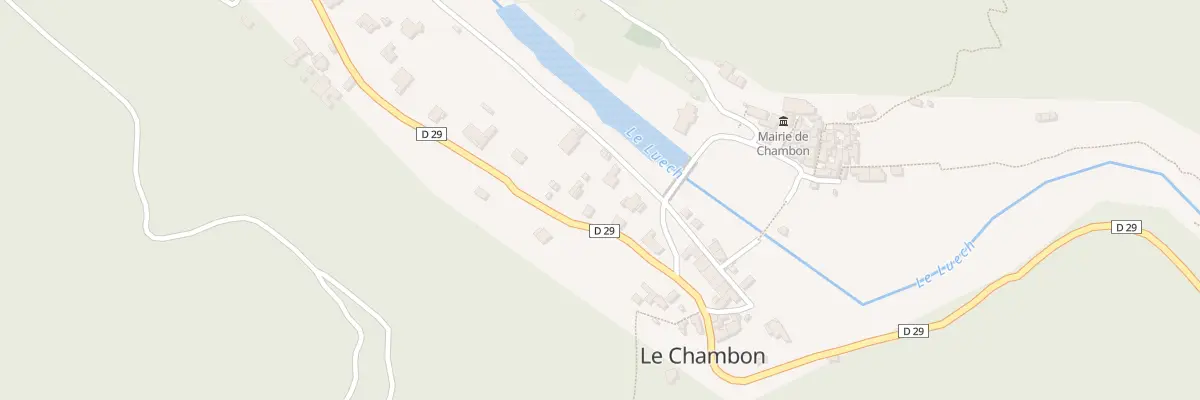 Plan du 5359 Les Champs du Chambon à Sainte-Croix-de-Caderle