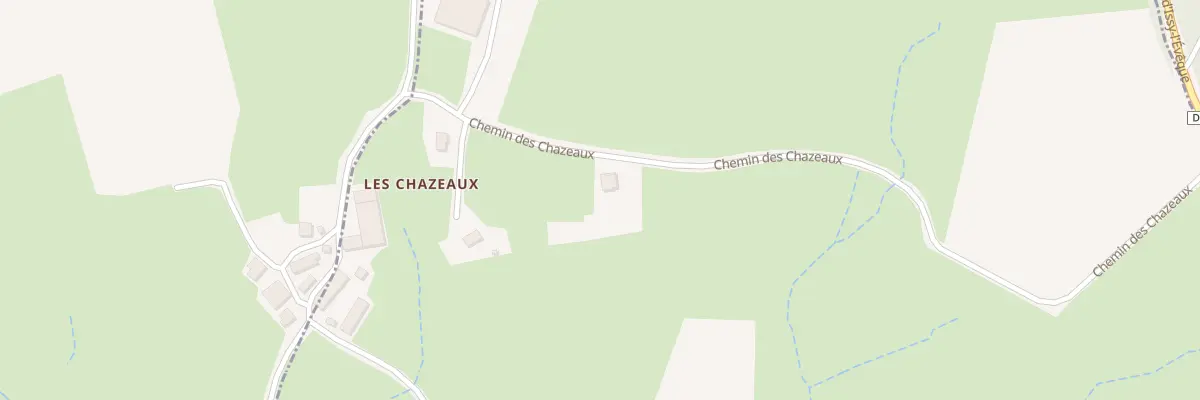Plan du 599 Che des Chazeaux à Vendenesse-sur-Arroux