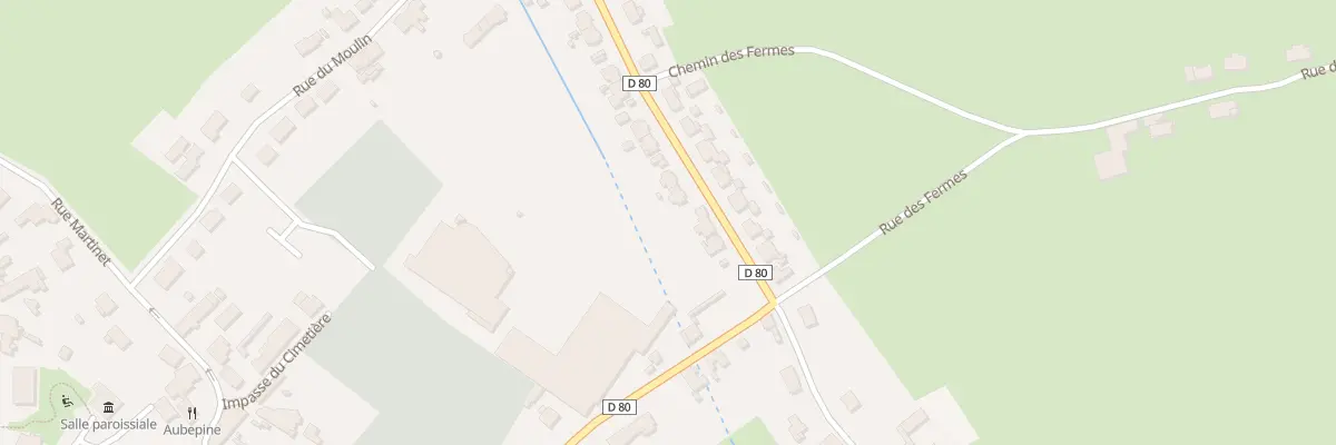 Plan du 25 Rue de Ramousies à Sains-du-Nord