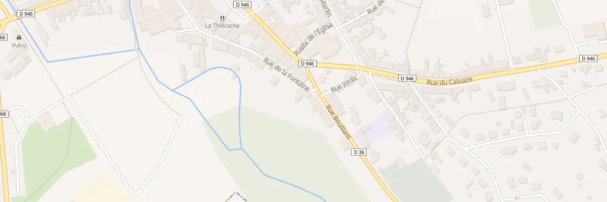 Plan du 2 Rue Bouillard à Montcornet