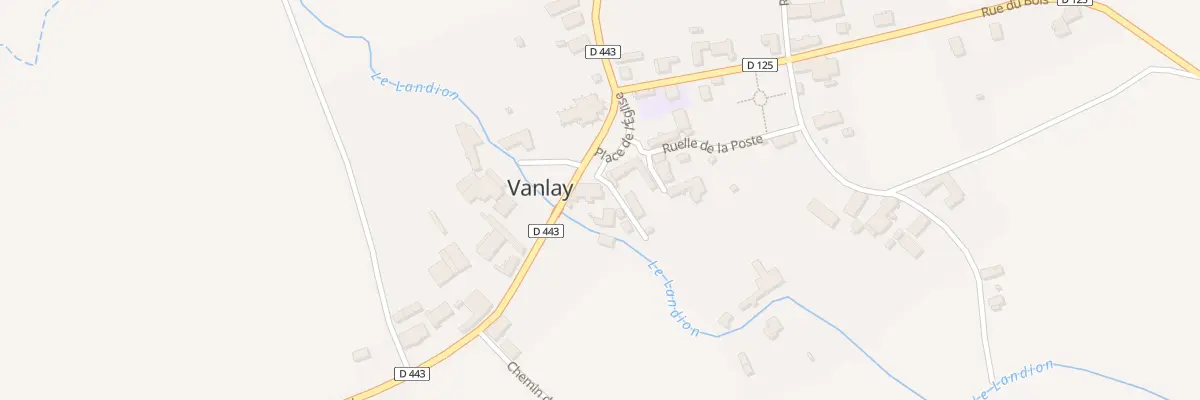 Plan du 19 Pl de l’Eglise à Vanlay