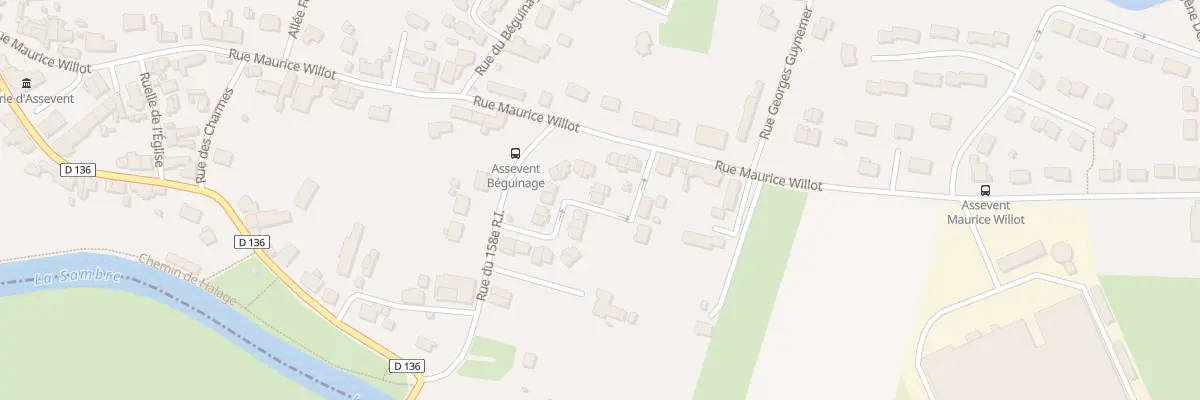 Plan du 19 Rue du Château à Assevent
