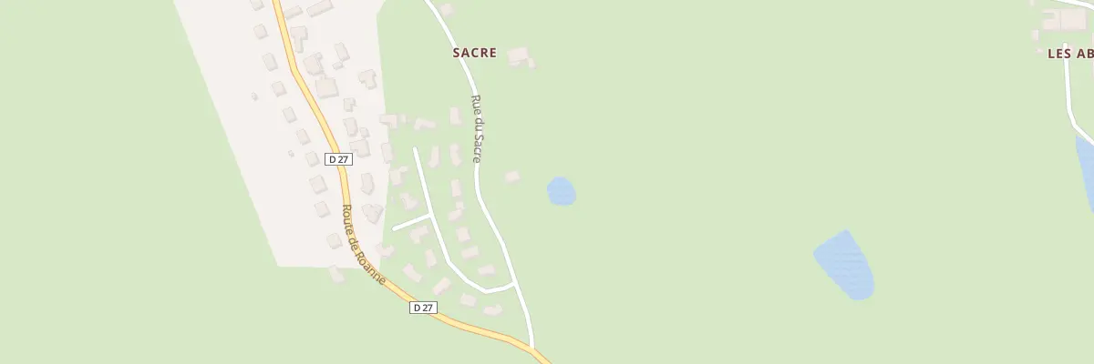 Plan du 479 Rue du Sacre à Noailly