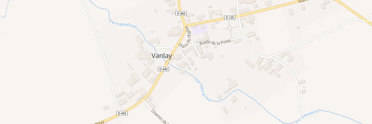 Plan du 19B Pl de l’Eglise à Vanlay