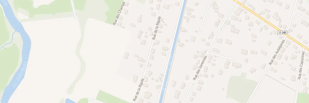 Plan du 21 Rue de la Rigole à Digoin