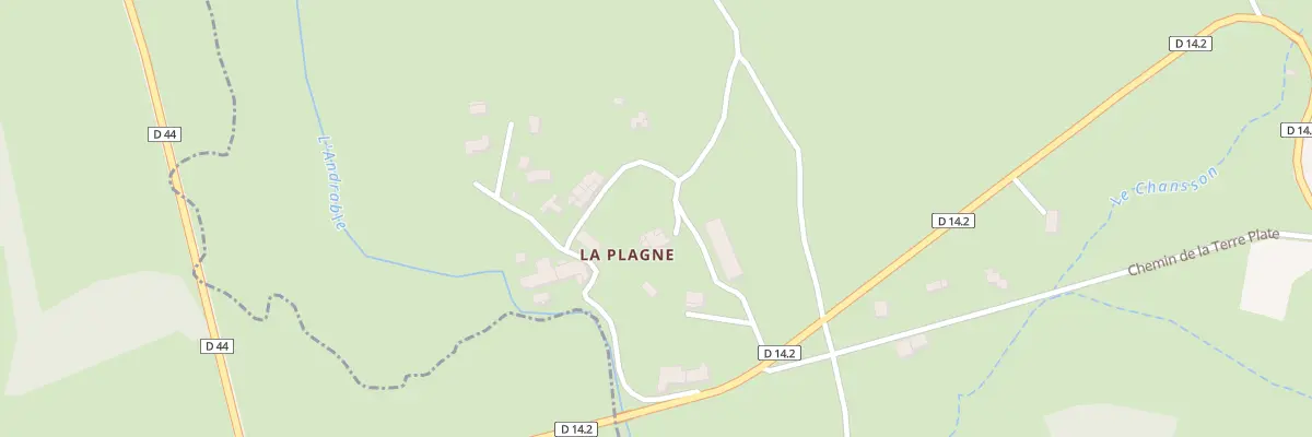 Plan du 652 Ham de la Plagne à Merle-Leignec