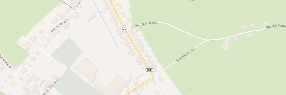 Plan du 44 Rue de Ramousies à Sains-du-Nord