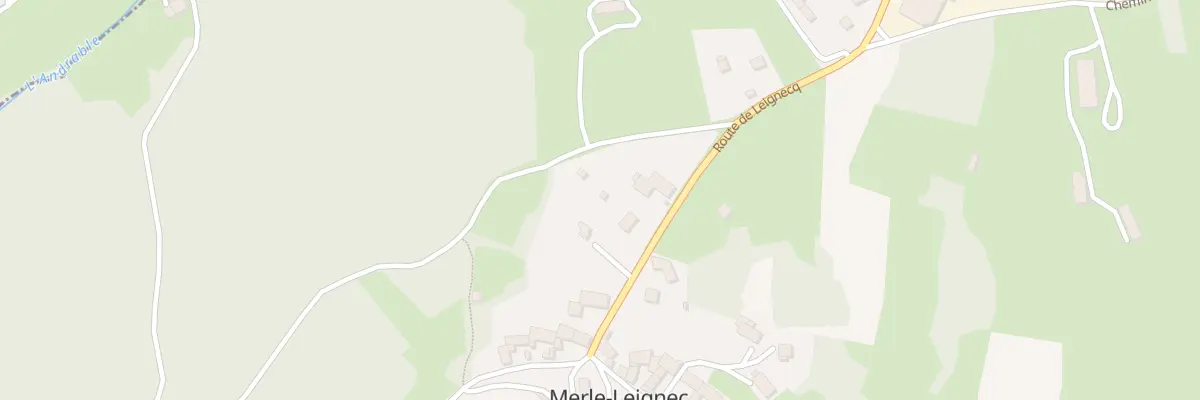 Plan du 464 Rte de Leignecq à Merle-Leignec