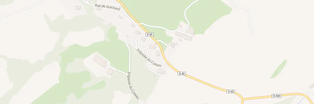 Plan du 2 Imp du Coteau à Saint-Étienne-Lardeyrol