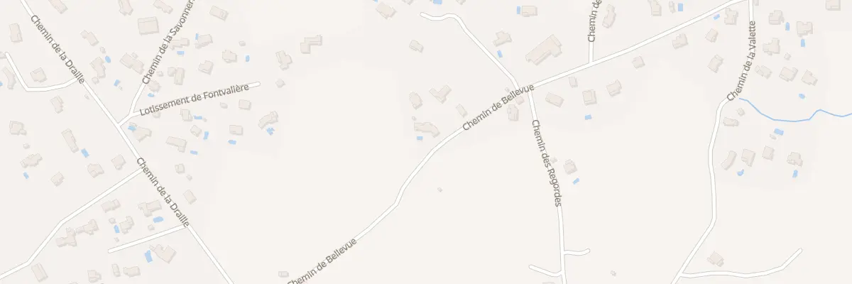 Plan du 941 Che de Bellevue à Massillargues-Attuech