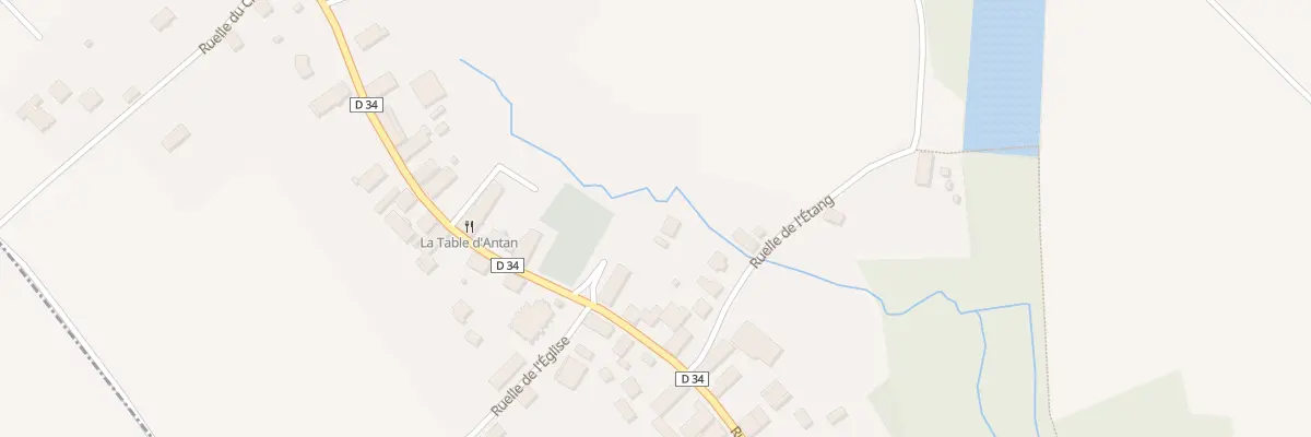 Plan du 5 Rle de l’Etang à Crésantignes