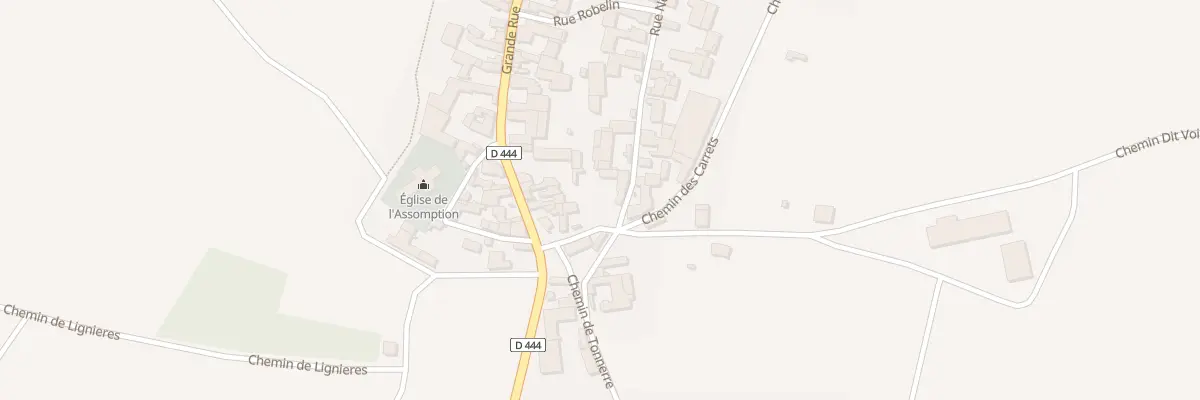 Plan du 1 Rue Neuve à Coussegrey