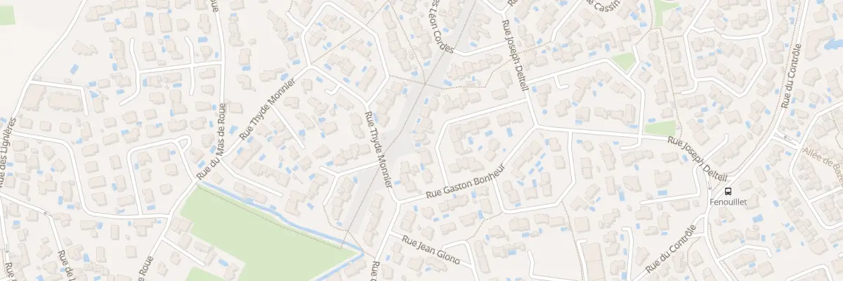 Plan du 5B Rue Theodore Aubanel à Baillargues