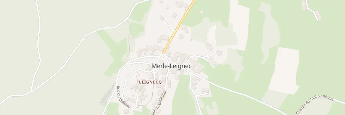 Plan du 5097 Leignecq à Merle-Leignec