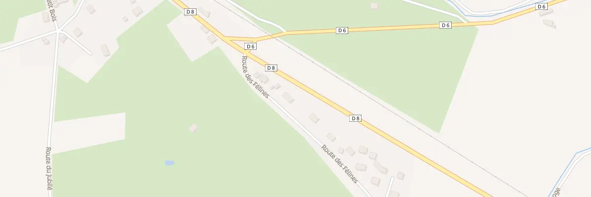Plan du 11 Rte des Félines à Trelins