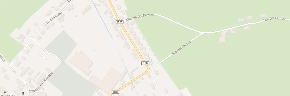 Plan du 38 Rue de Ramousies à Sains-du-Nord