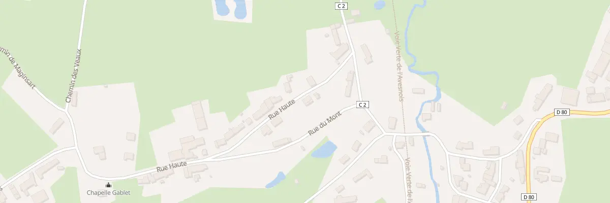 Plan du 3 Rue Haute à Dimont