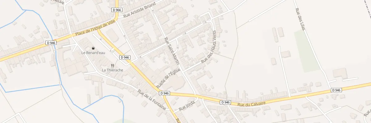 Plan du 29 Rue Saint Martin à Montcornet