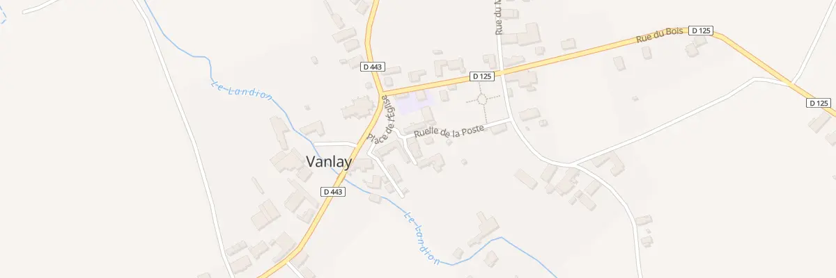 Plan du 7 Pl de l’Eglise à Vanlay