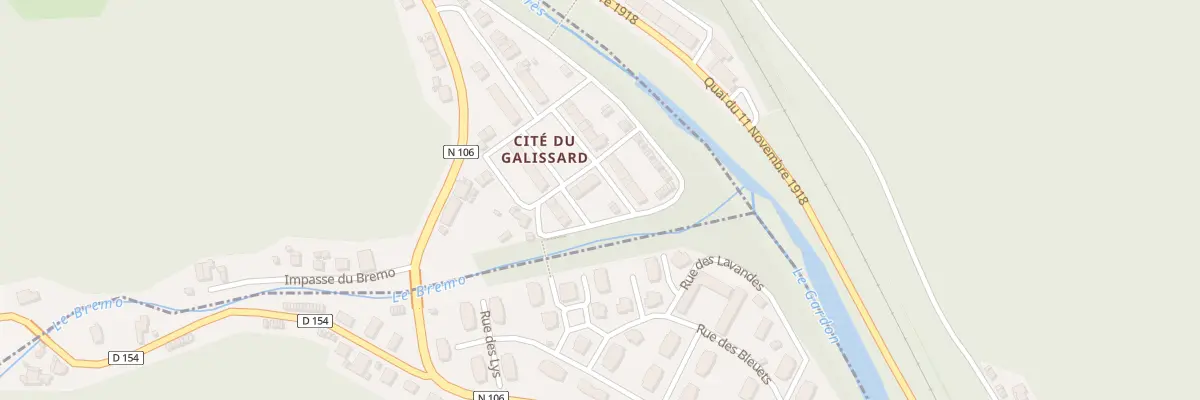 Plan du 9C Cité du Galissard à Branoux-les-Taillades