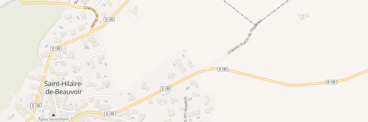 Plan du 510 Av Cantagril à Saint-Hilaire-de-Beauvoir