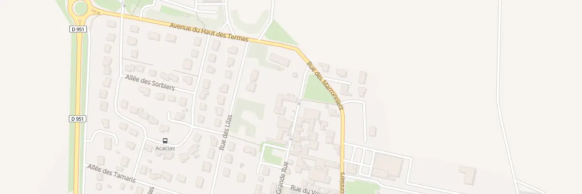 Plan du 39 Gr Grande Rue à Champfleury