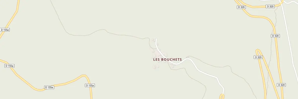 Plan du 5083 Les Bouchets à Aujac