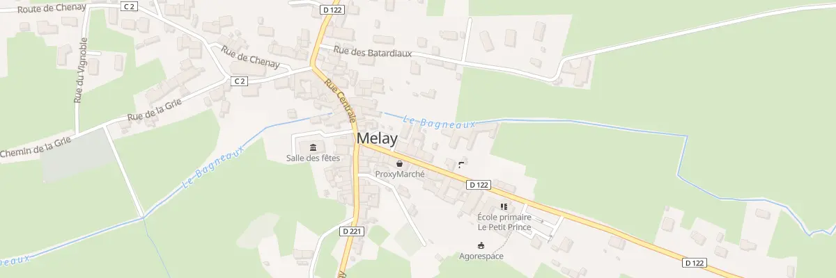Plan du 5 Rue de Briennon à Melay