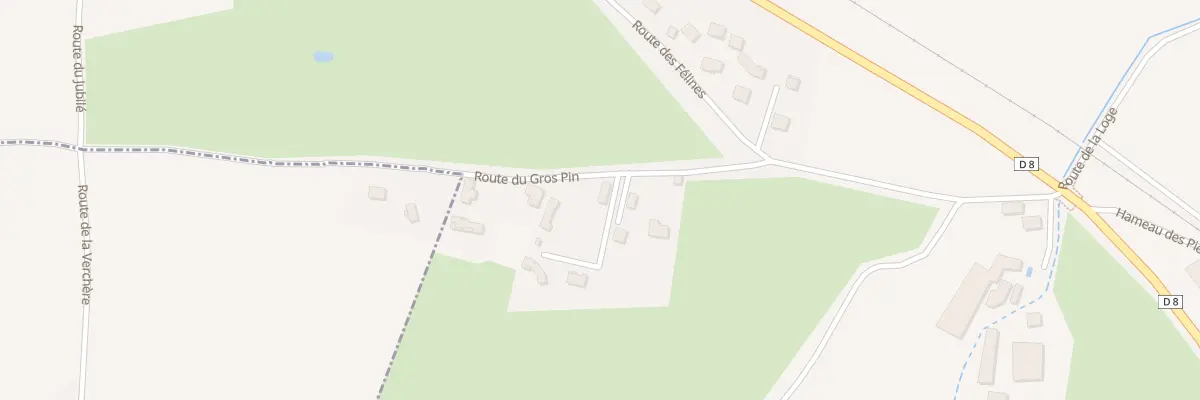 Plan du 80A Rte du Gros Pin à Trelins
