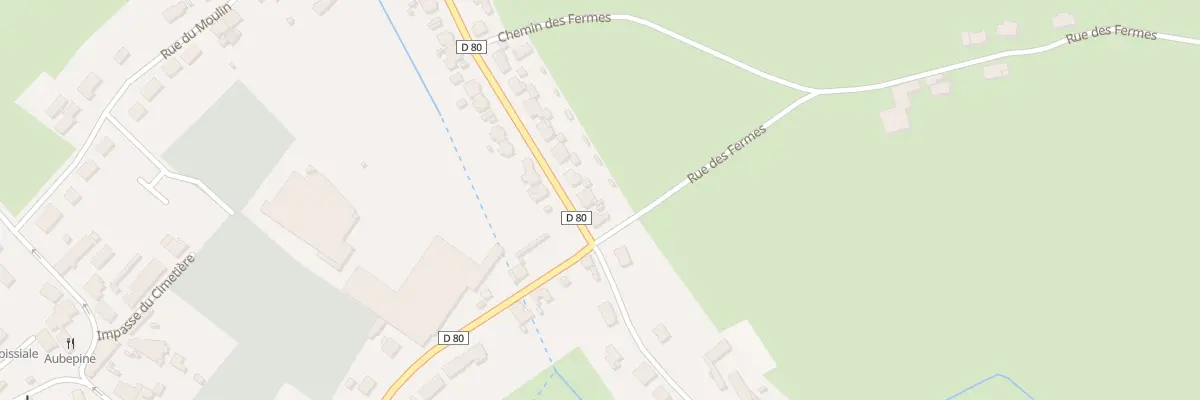 Plan du 30 Rue de Ramousies à Sains-du-Nord