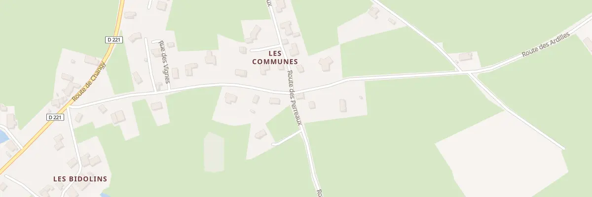 Plan du 5105 Les Communes à Melay