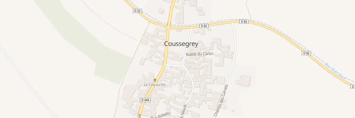 Plan du 42 Rue Grande Rue à Coussegrey