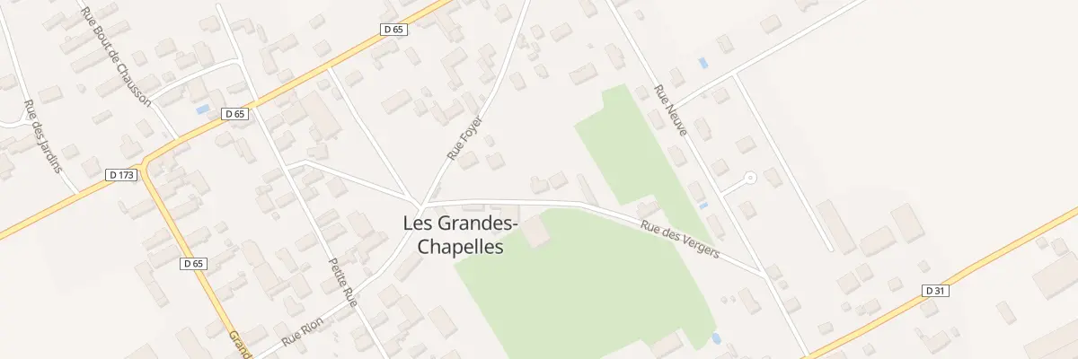 Plan du 11 Rue des Vergers aux Grandes-Chapelles